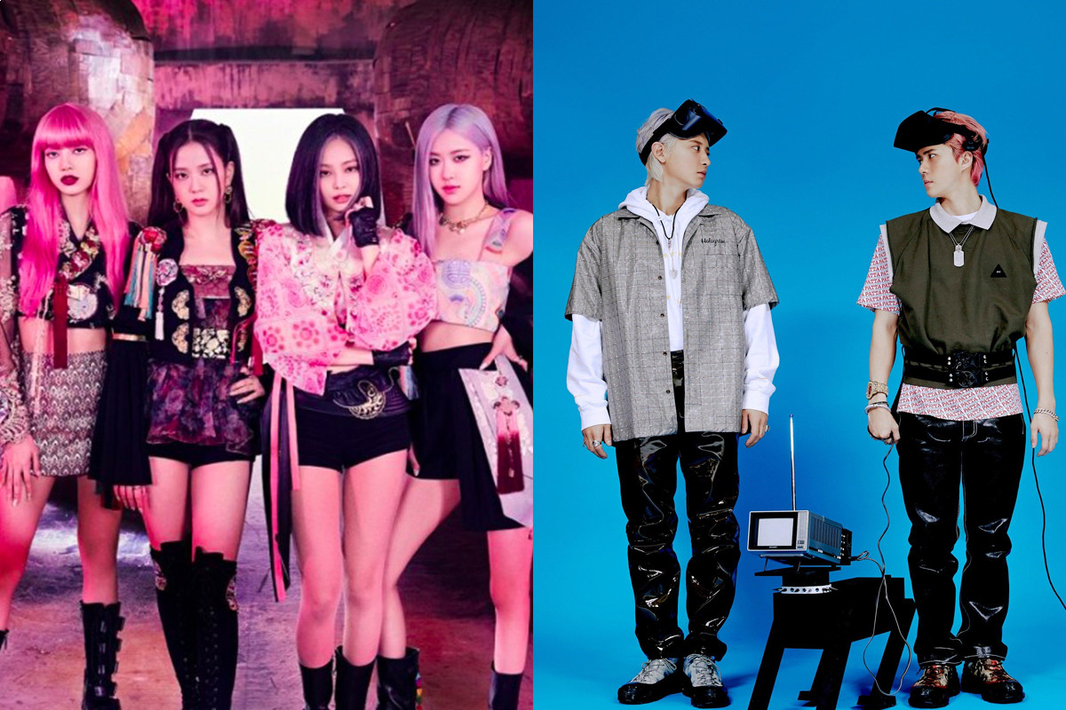 EXO-SC and BLACKPINK sweep 5 of Gaon weekly charts
