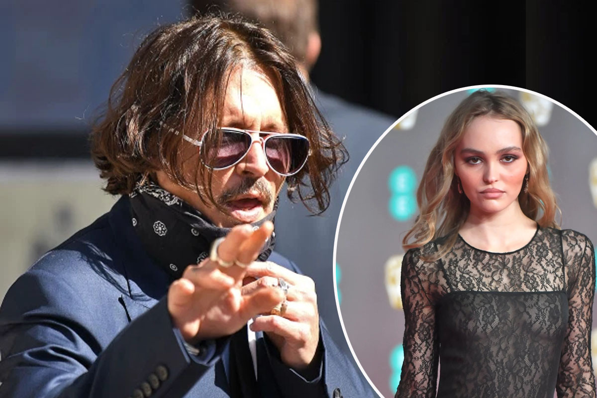 Johnny Depp reveals he supplied daughter Lily-Rose with marijuana when she was 13