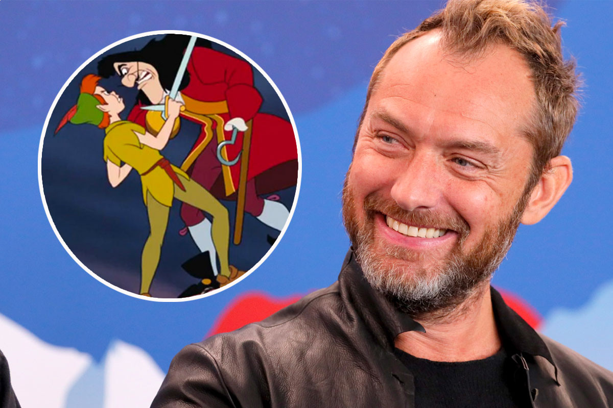 Jude Law backs to be Captain Hook in Disney’s live-action  Peter Pan