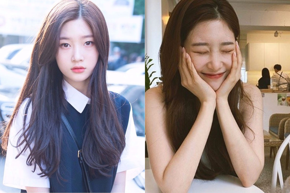 Jung Chaeyeon shows beautiful smile in coffee shop with her pet