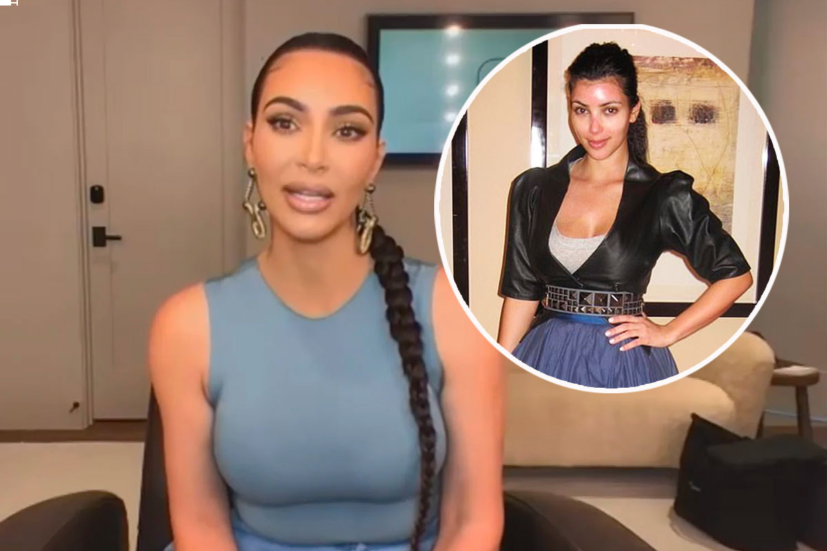 Kim Kardashian is 'unrecognizable' in her throwback photos