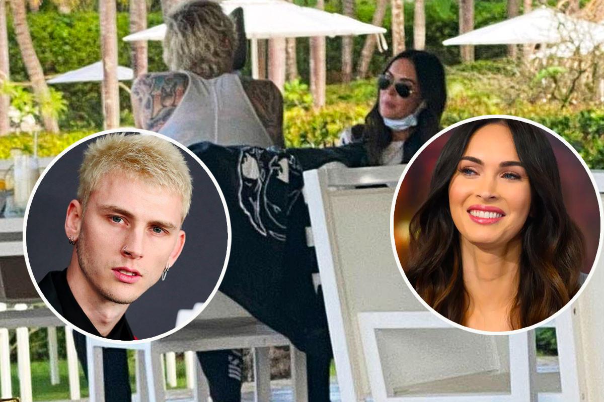 Megan Fox and Machine Gun Kelly caught dating at luxury resort