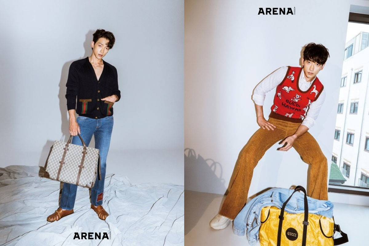 Rain shares his thought about combination with Lee Hyori and Yoo Jae Suk in new pictorial of 'Arena Homme+'