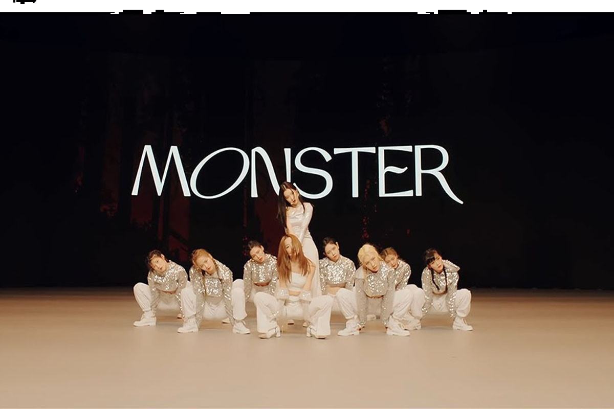 Red Velvet Irene-Seulgi release performance video for 'Monster' on 'The Stage'