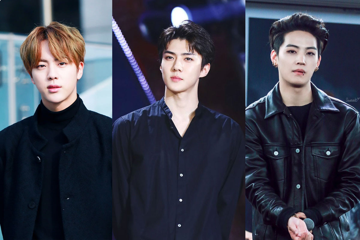 Top 6 Male Idols got praised for their broad shoulders