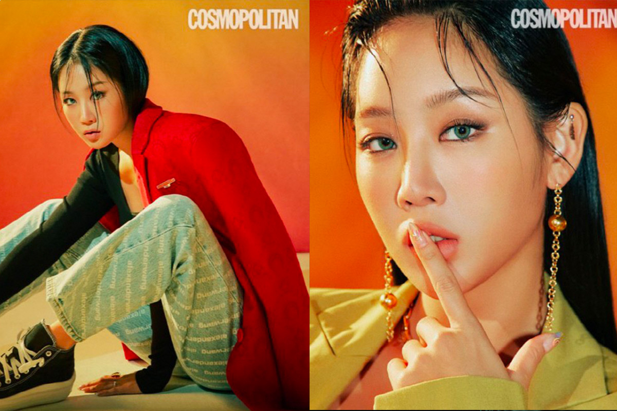 Soyou shows of dreamy charm in 'Suitlook' girl crush photoshoot