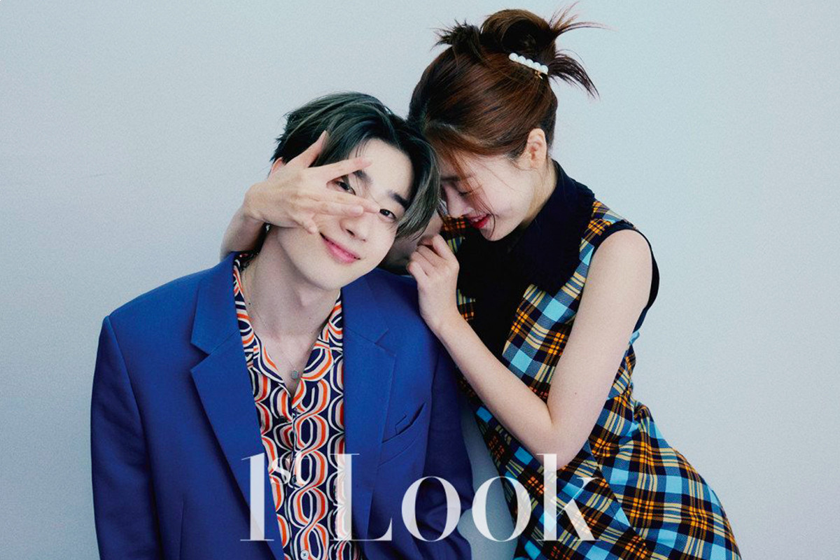 VICTON Han Seung Woo and Han Sun Hwa show their close relationship for '1st Look' Magazine
