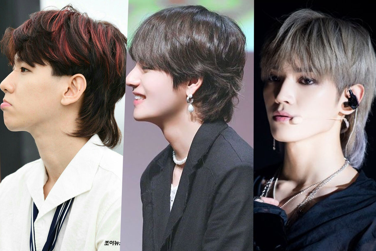 Top 9 Male Idols to be Fashionista with Mullet Hairstyle