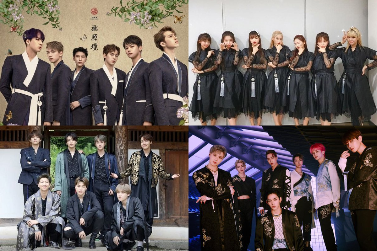 6 times K-Pop idols give impressive performances with traditional Hanbok