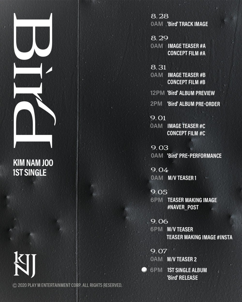a-pink-namjoo-teaser-schedule-solo-debut-bird-1