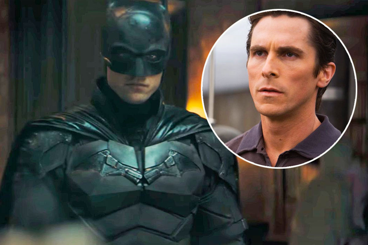 Christian Bale gives advice to Robert Pattinson for "The Batman"
