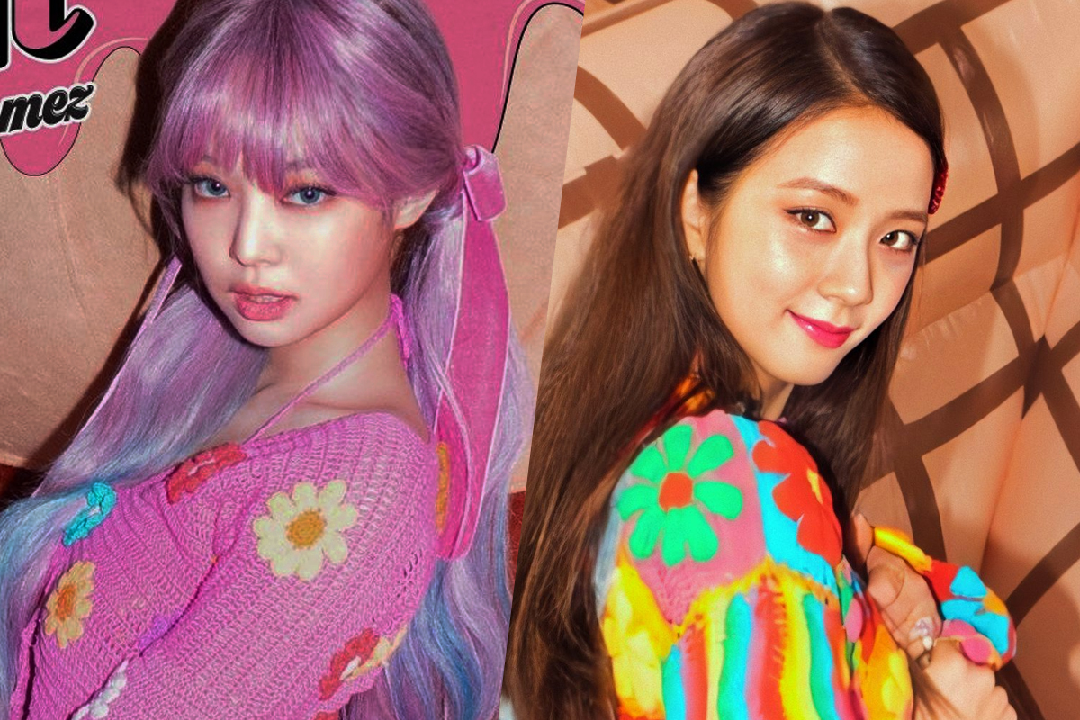 Colorful Jisoo and Pink hair Jennie in 'Ice cream' teaser