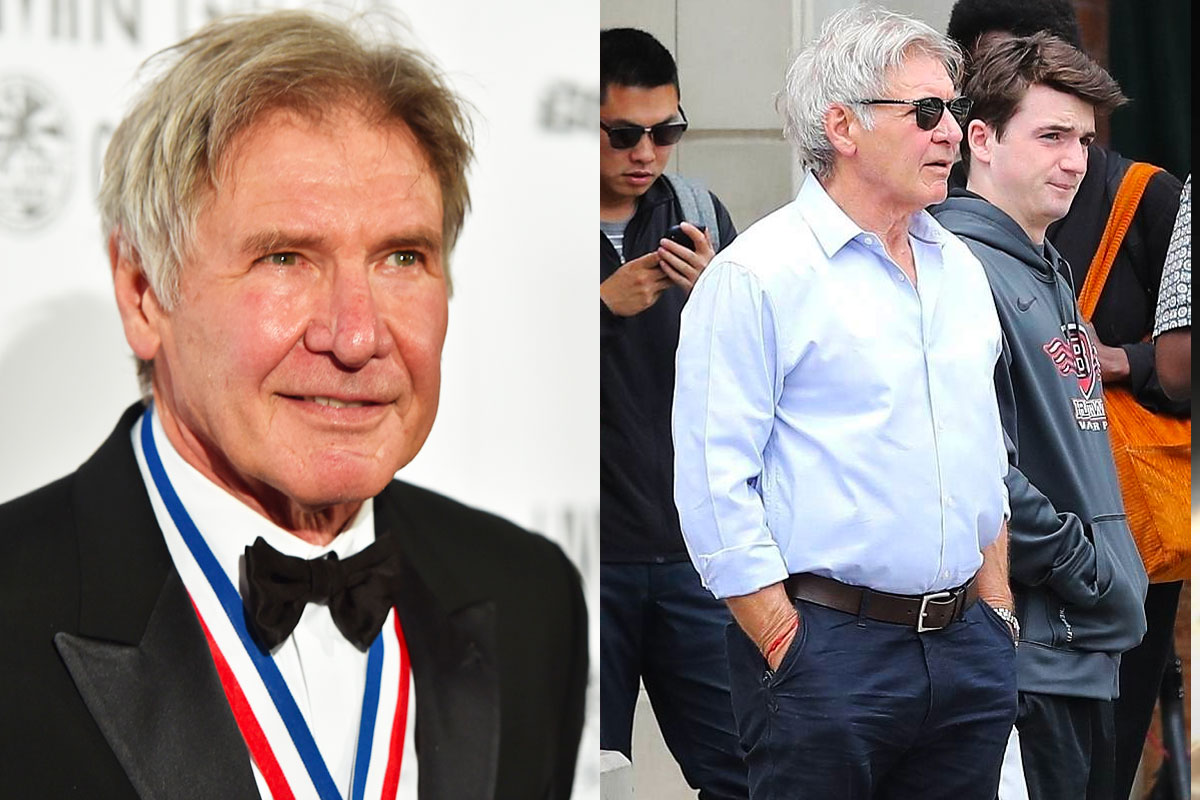 Harrison Ford uses personal plane to take his children to school