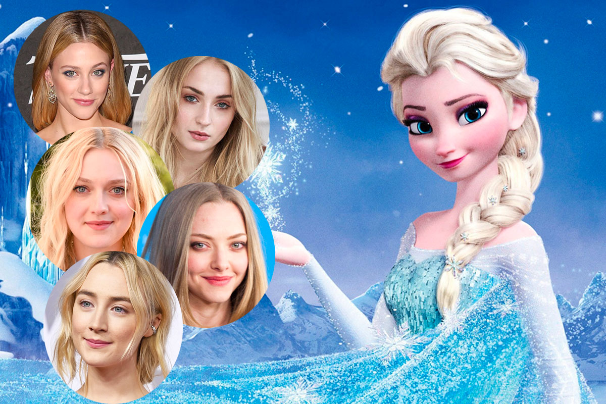 Top 5 actresses voted to play Elsa in "Frozen" liveaction