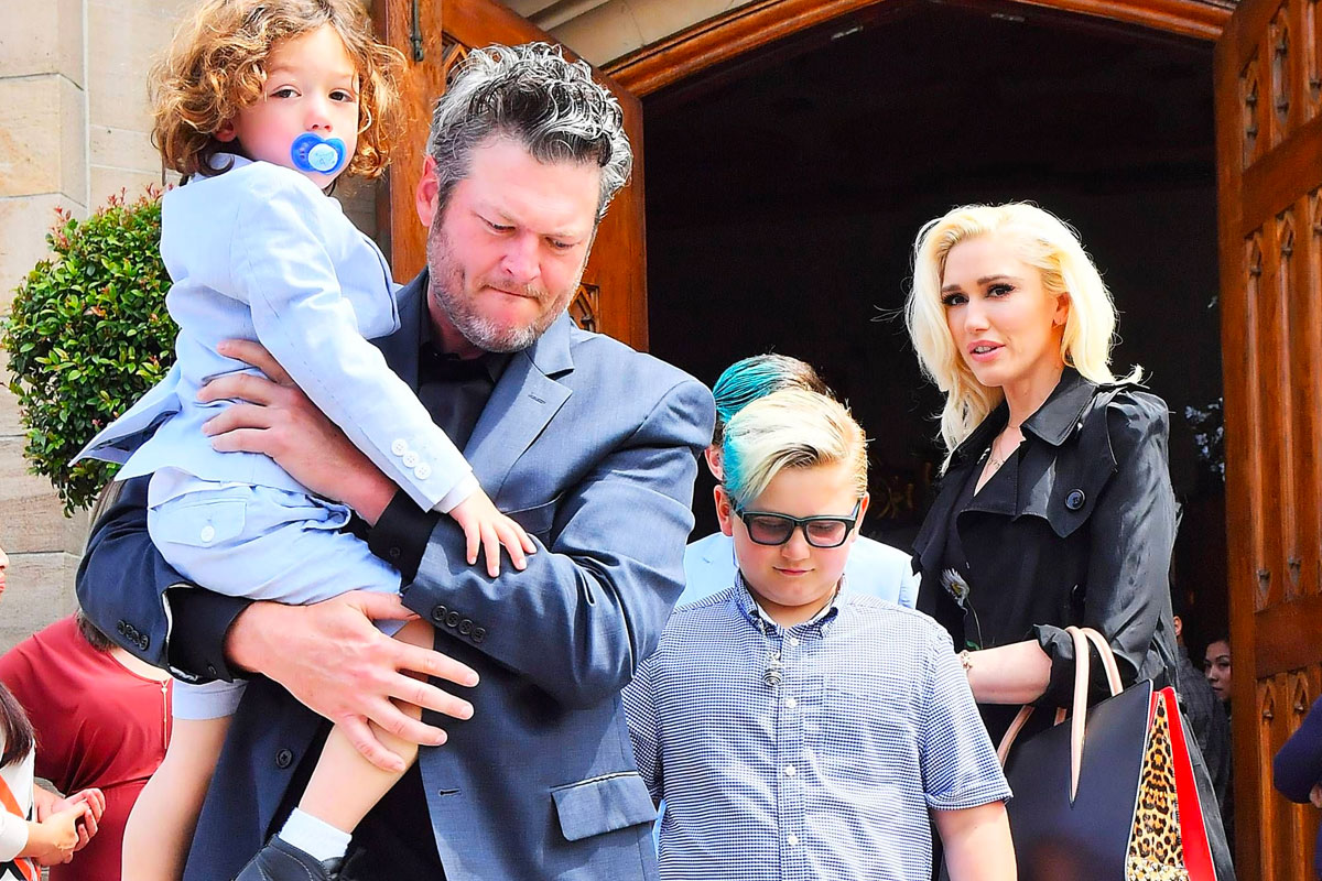 Gwen Stefani Considers Raising Her 3 Sons With Blake Shelton