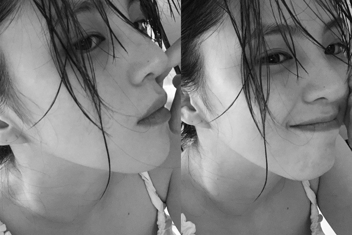 Han So Hee, a beauty goddess comes through black and white