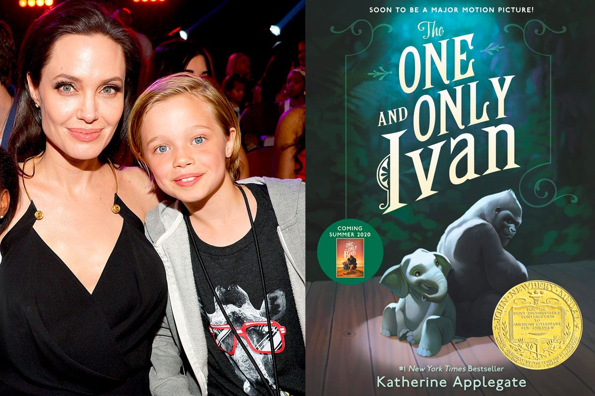 Angelina Jolie voices in "The One and Only Ivan" because of her daughter