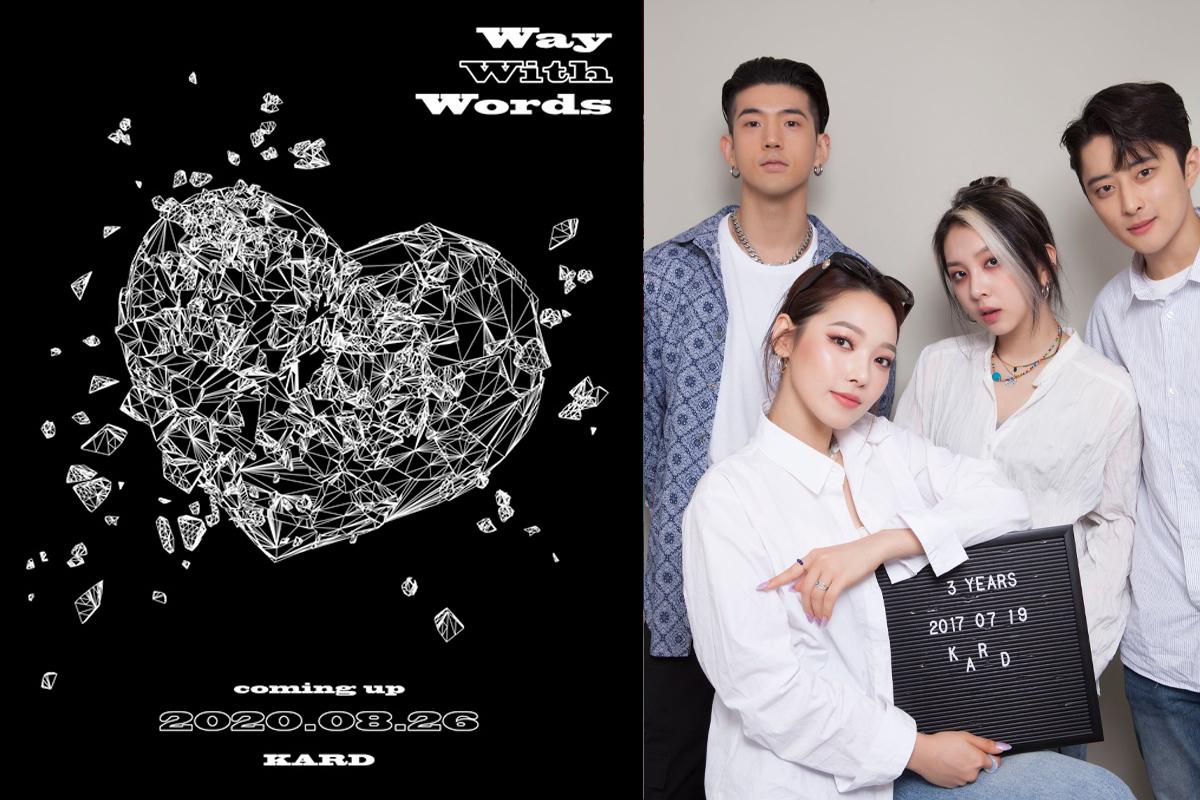 KARD to release new single ‘Way With Words’ on August 26