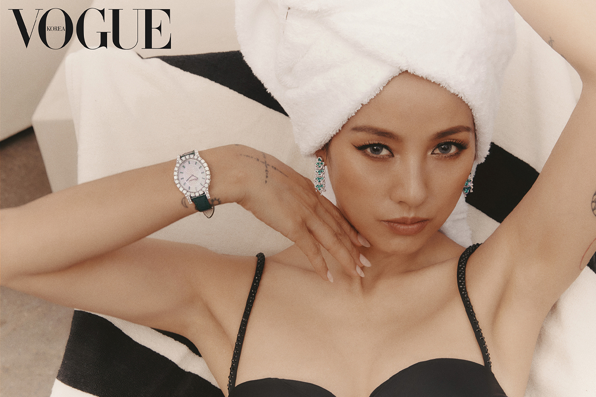 Lee Hyori looks stunning in new pictorials with VOGUE Korea