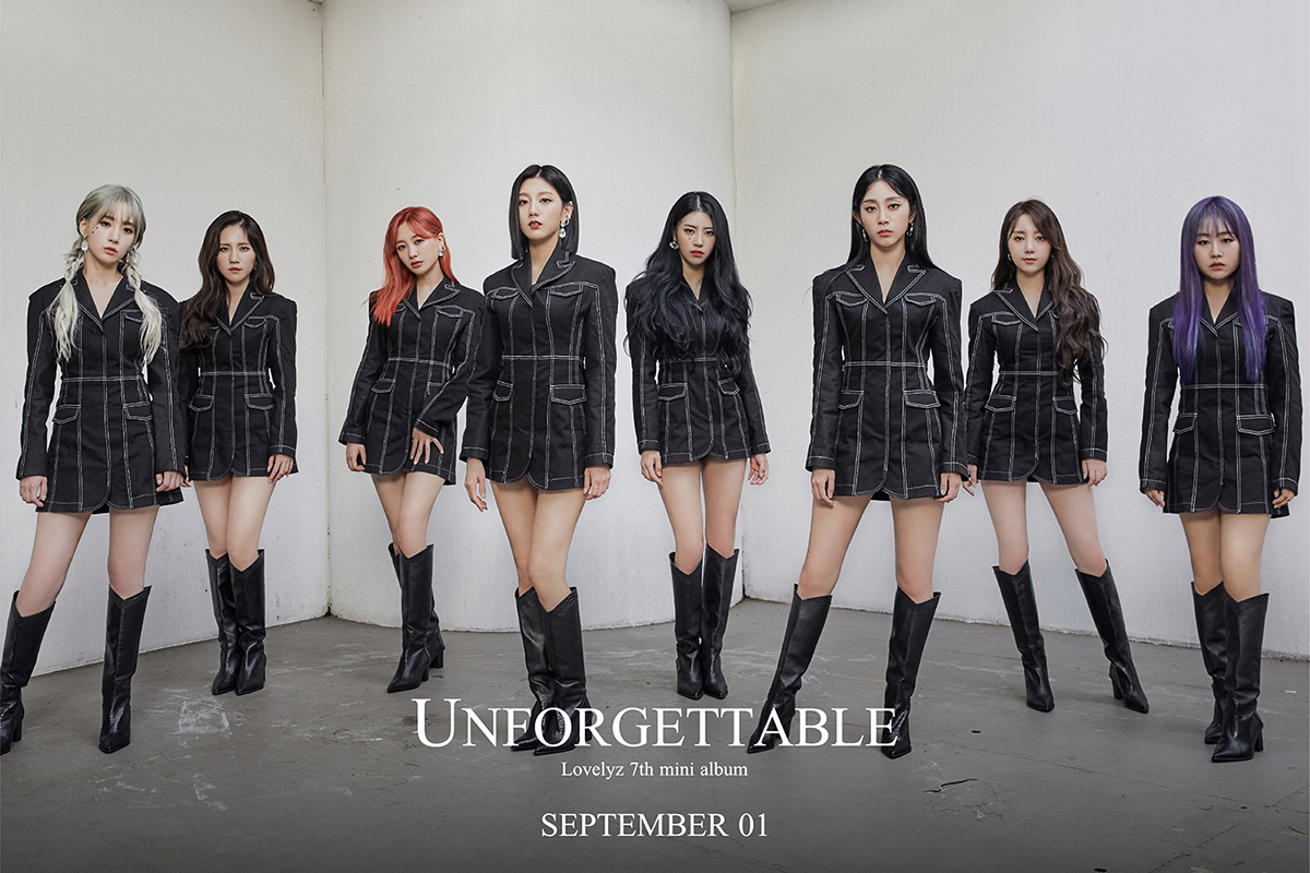 Lovelyz announces comeback schedule for 7th mini album 'UNFORGETTABLE'