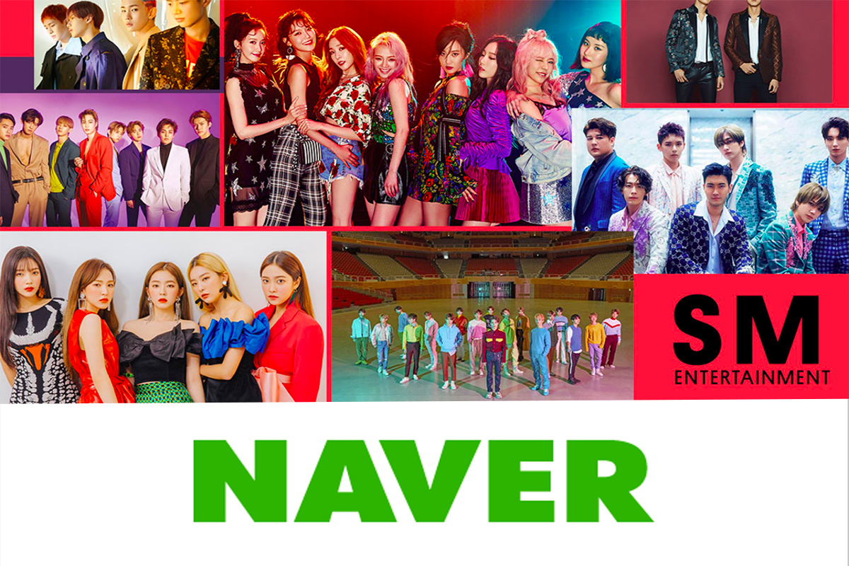Naver invests 100 Billion Won in SM Entertainment
