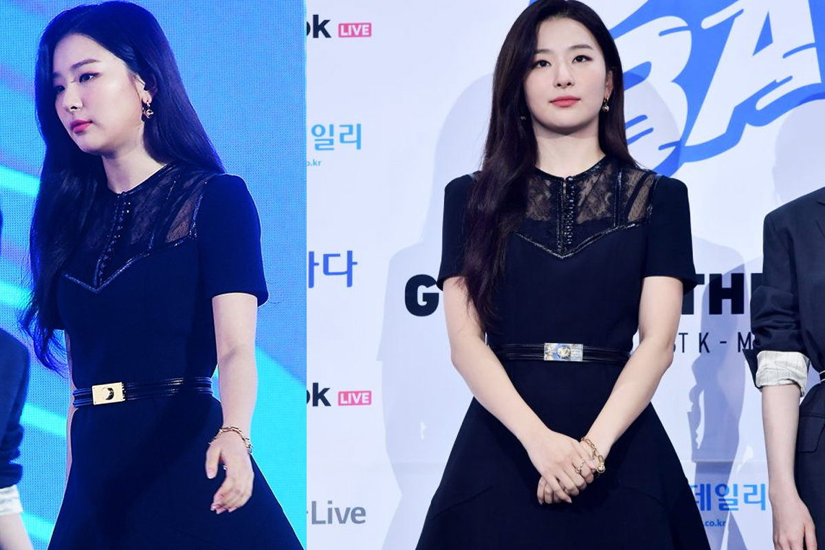 Seulgi shows off sophisticated all-black fashion with sum of 4121 million won