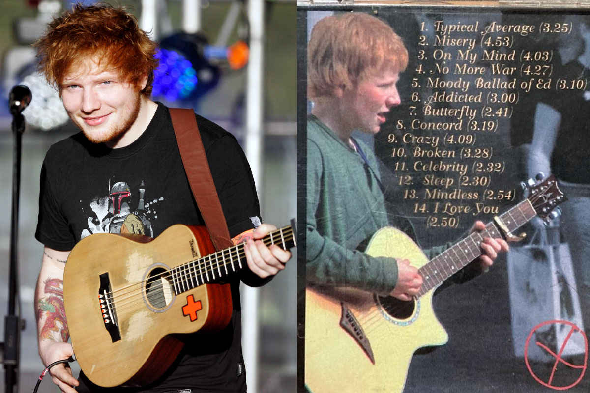 Ed Sheeran's debut album when he was 13 goes to auction