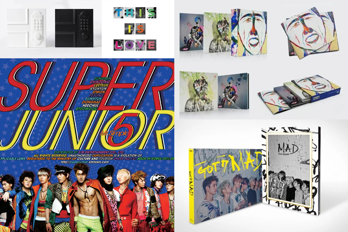 15 albums of K-Pop boy groups awarded for their unique designs