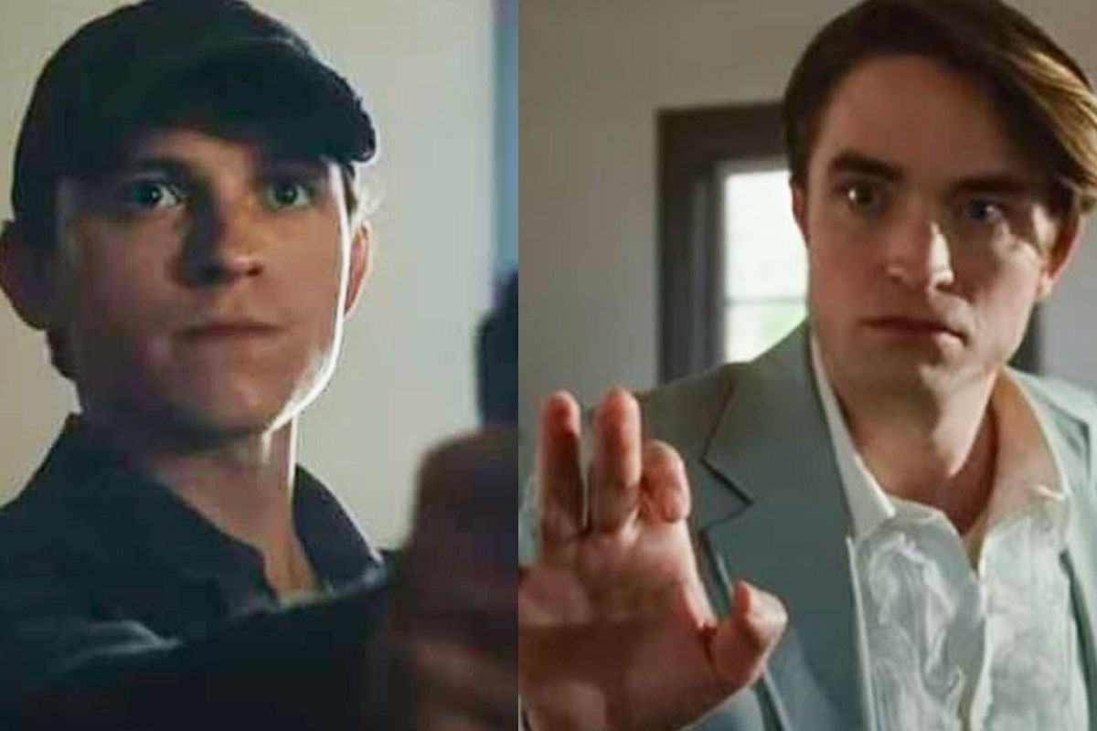 Tom Holland pulls a gun at Robert Pattinson in trailer of The Devil All the Time