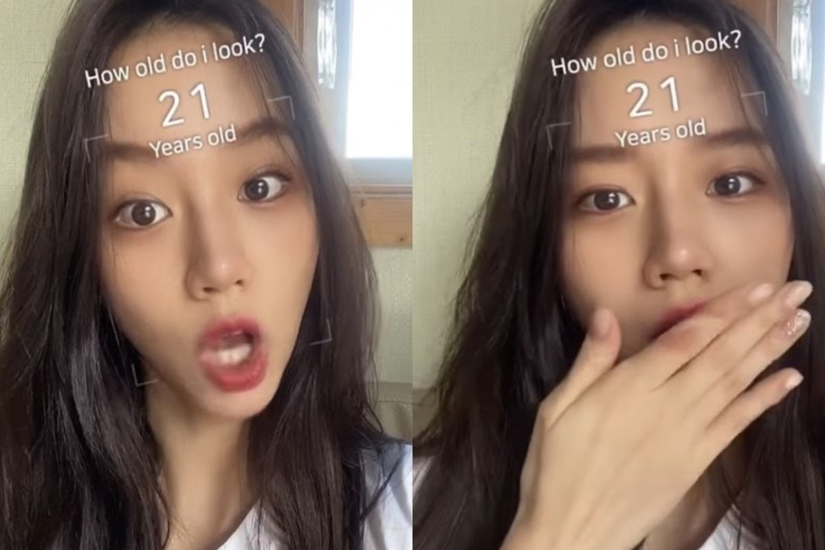 Girl's Day's Hyeri surprises when using age prediction app