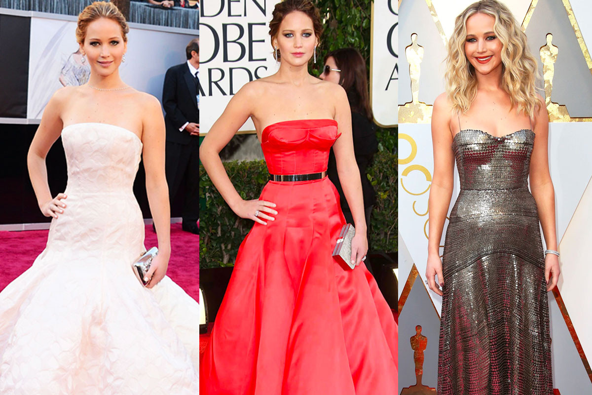 Most gorgeous dresses Jennifer Lawrence wears on red carpet