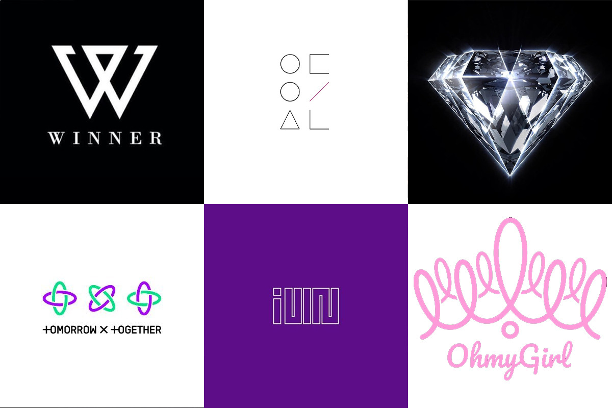 6 K-Pop idol groups with the most creative logos