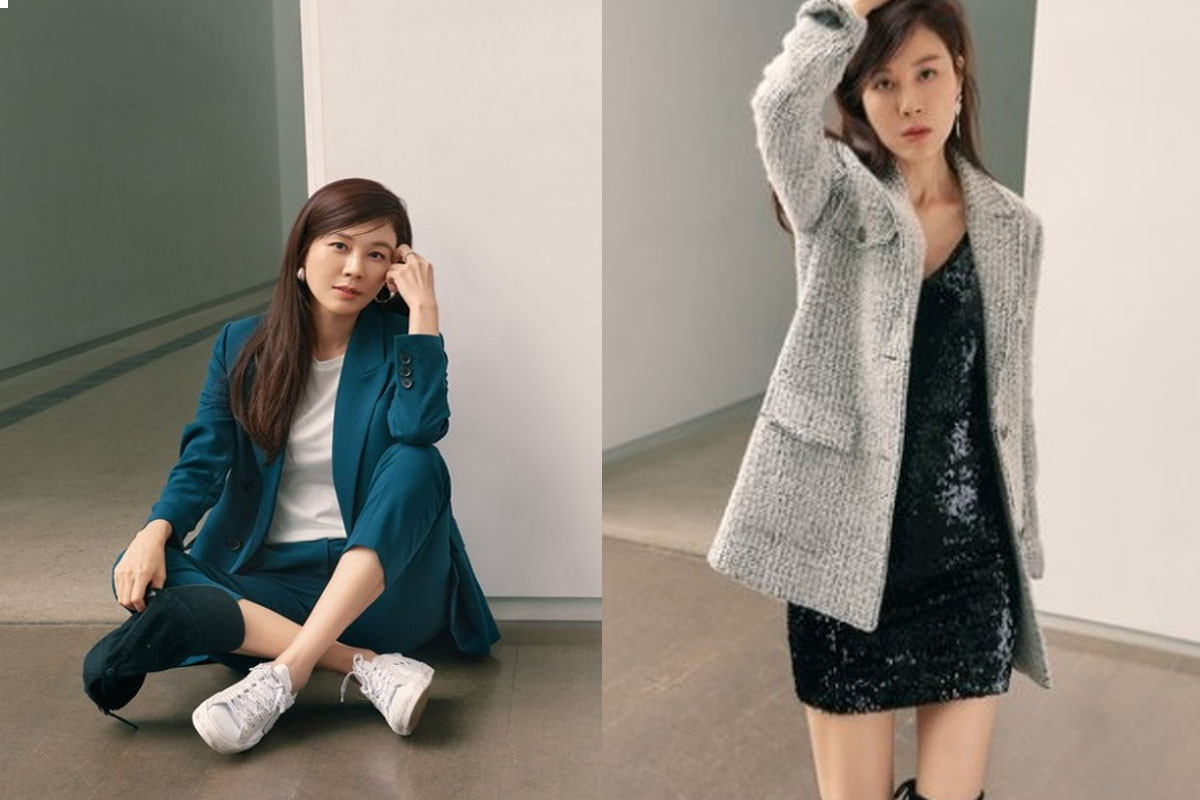Kim Ha Neul chic and elegant with youthful atmosphere in new photoshoot