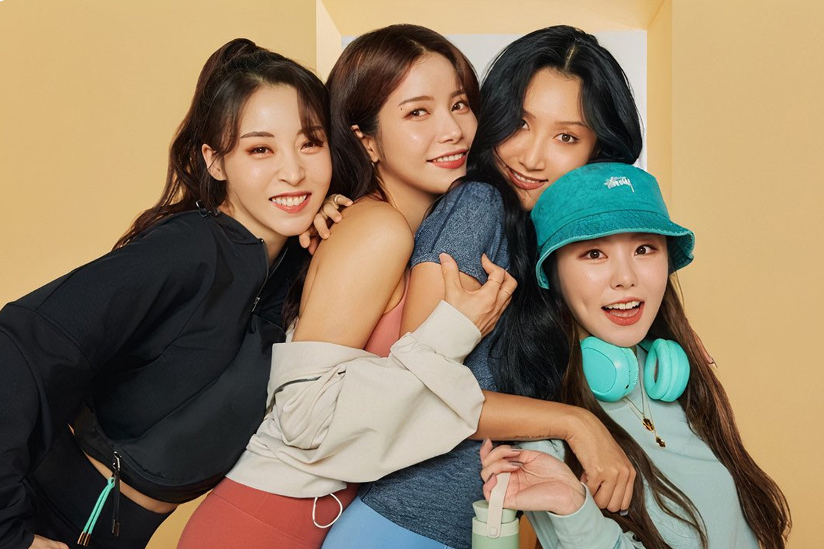 MAMAMOO healthy and cheerful in latest photoshoot with ANDAR