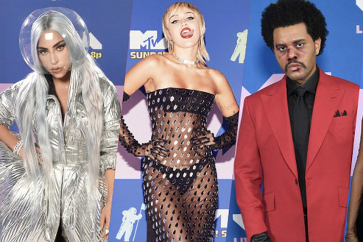 The strangest red carpet in the history of VMAs