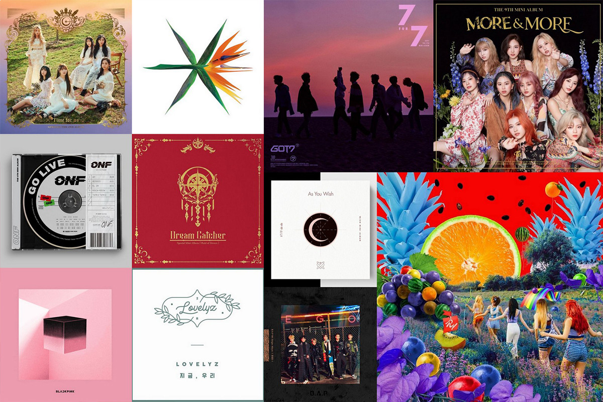Top 11 K-Pop albums with the most impressive album covers