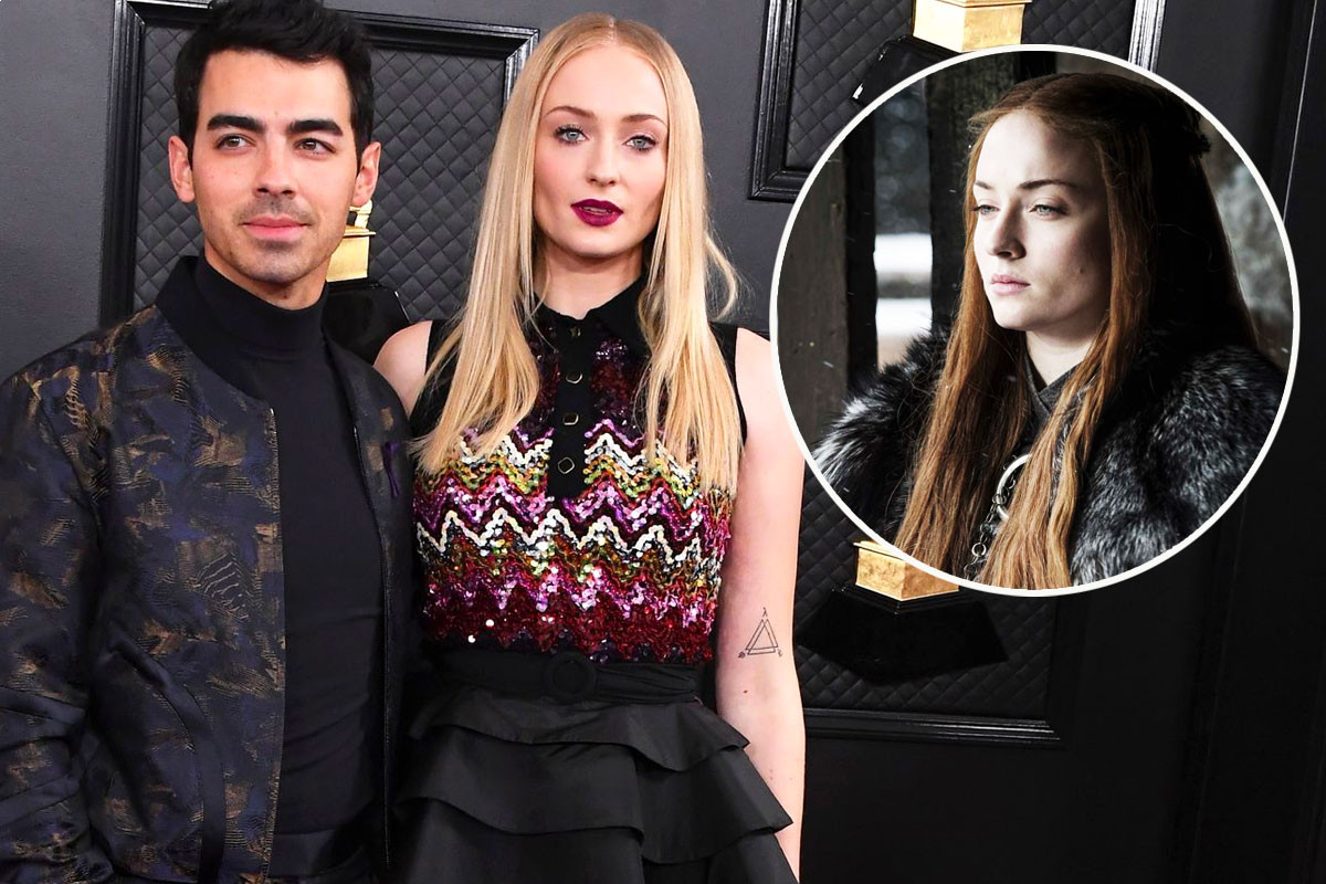 Sophie Turner and Joe Jonas inspired by Game Of Thrones for baby's name