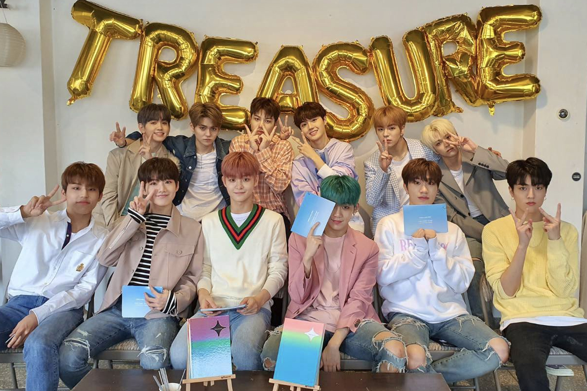 TREASURE scores #1 spot on Gaon's Retail Album Chart with 'THE FIRST STEP : CHAPTER ONE'