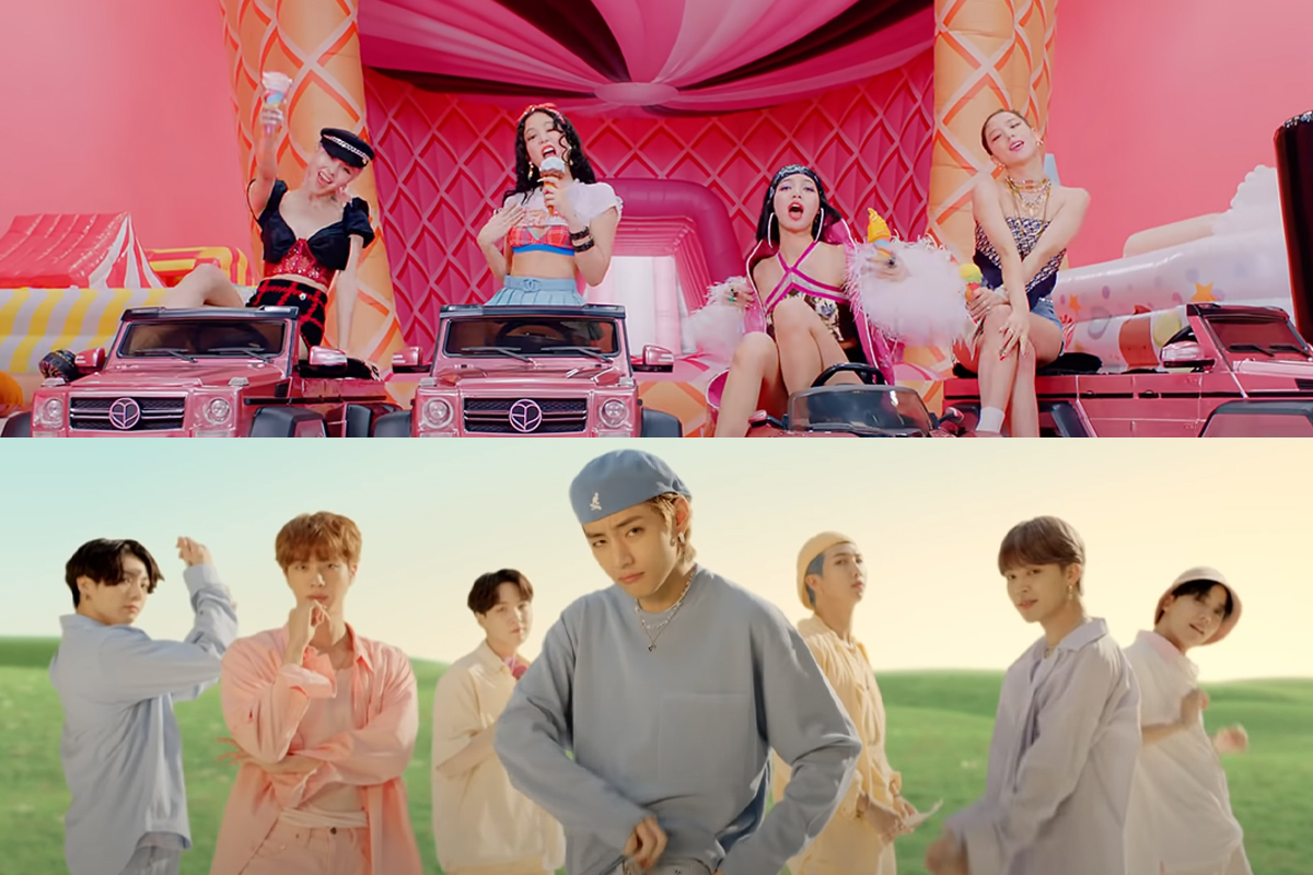 20 K-Pop music videos with the most likes in the first 24 hours of release