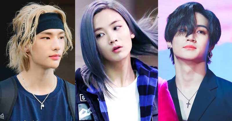 11 Male K-Pop Idols Looks Like Princes In Long Hair 