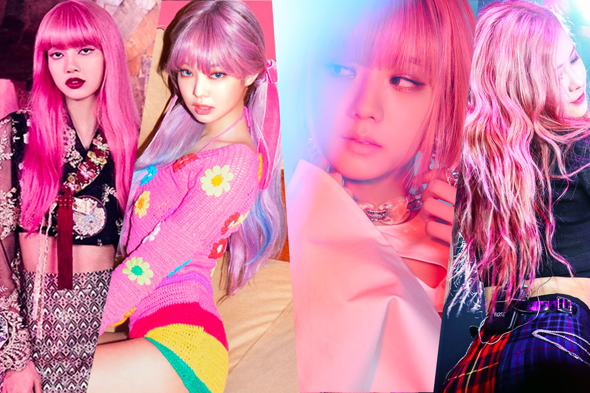 When Blackpink Turns Into Real Black and Pink Colors