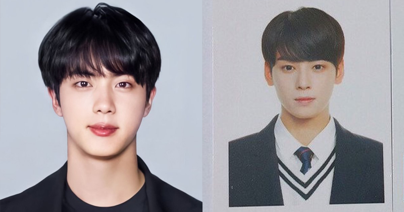 These 7 Passport Photos of  Male K-Pop Idols Will Make Your Heart Flutter