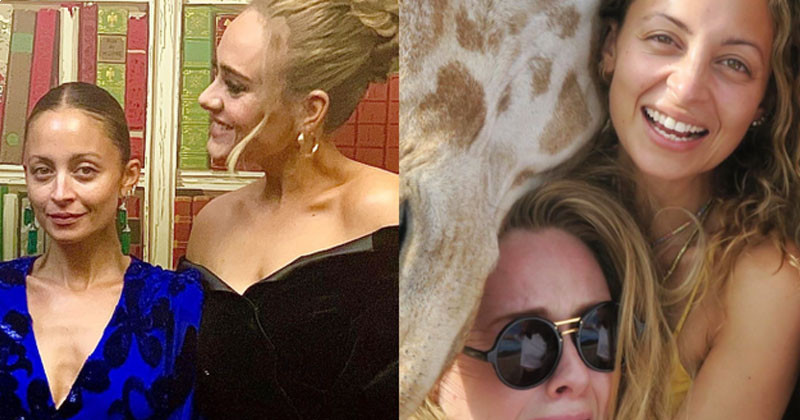 Adele shared photos celebrating Nicole's birthday