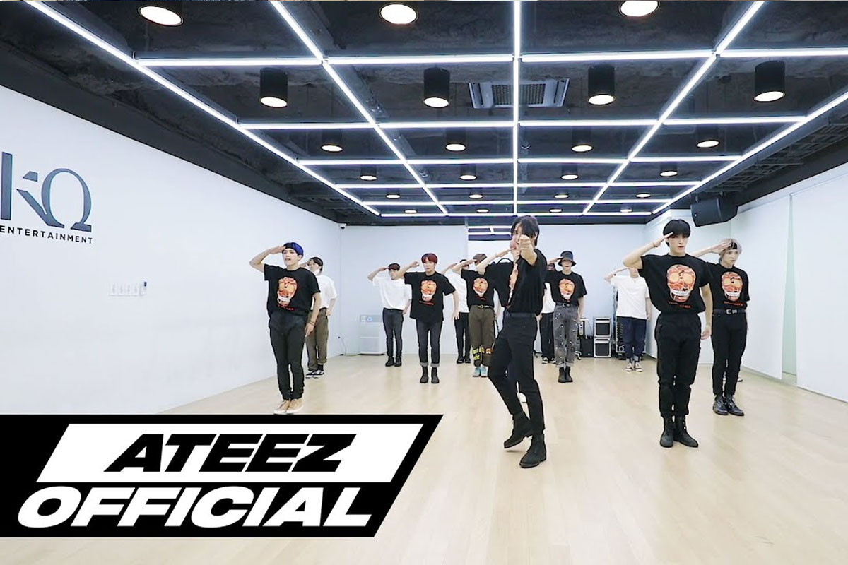 ATEEZ reveals dance practice video for 'THANXX'