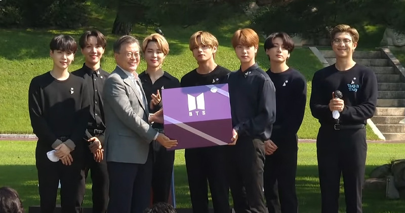 BTS Gives Speech For '1st Youth Day' In Front Of The President At The Blue House