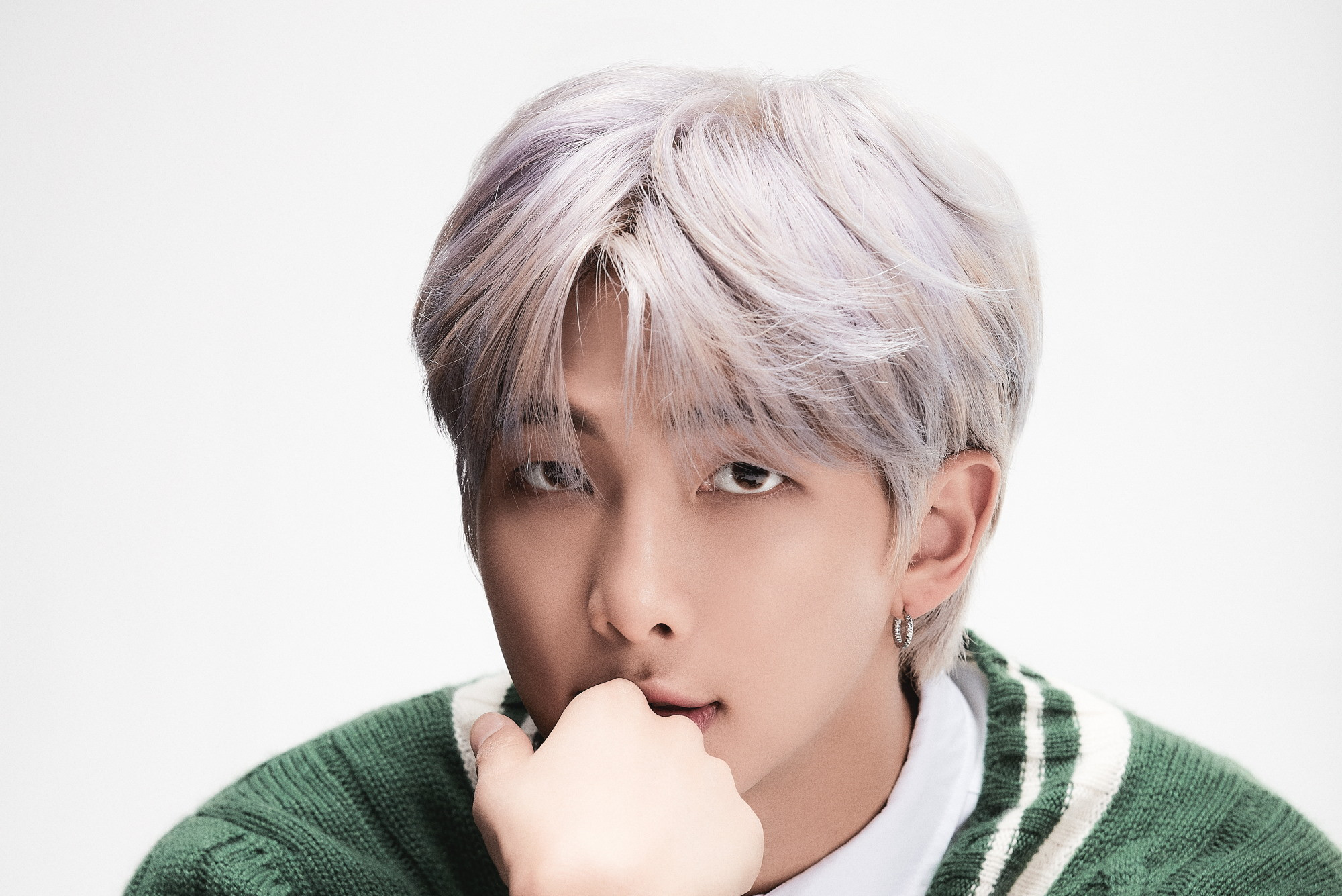 BTS leader RM reveals he will NEVER colour his hair pink again causing a meltdown among Pink Joon stans