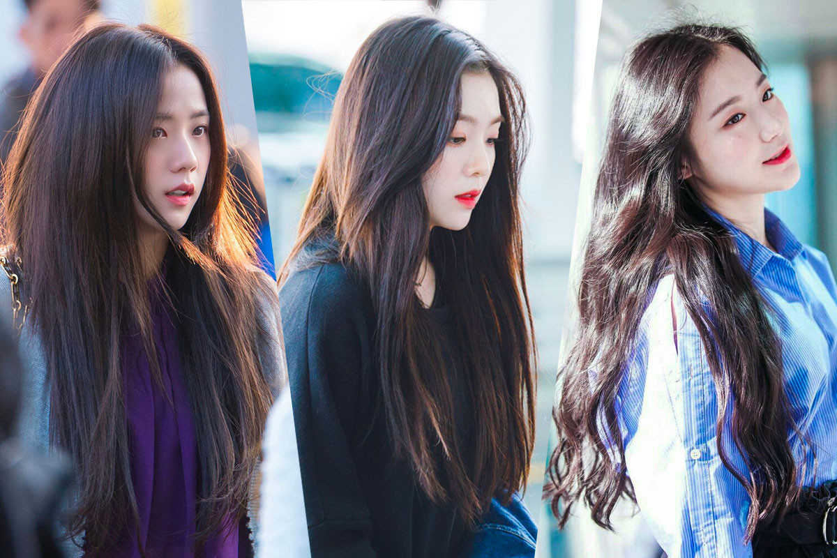 13 Female Idols Looks Like Goddess In Dark Hair