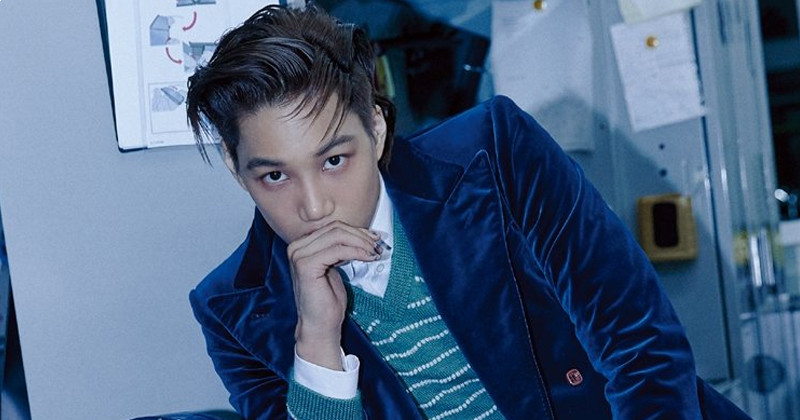 EXO Kai Shows Of High-Fashion charm in latest pictorial with GUCCI & ESQUIRE