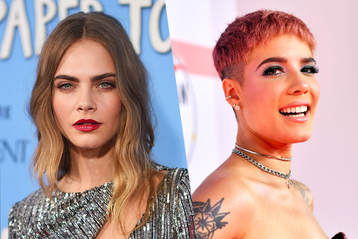 Cara Delevingne and Halsey confirmed their romantic relationship
