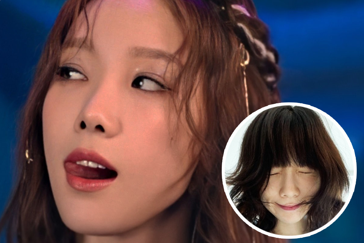 Taeyeon continues showing her cute new hairstyle